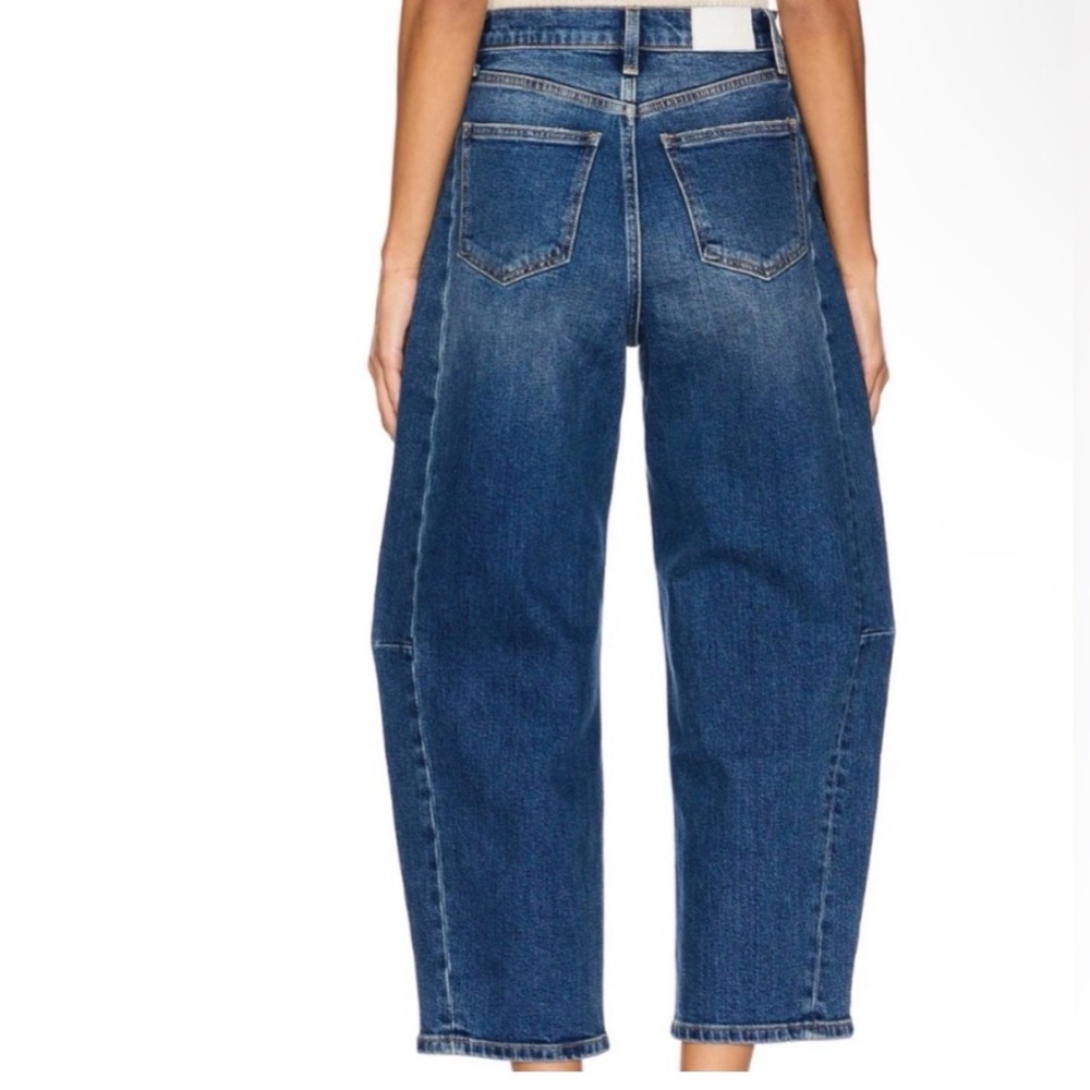 Pistola Barrel Jeans Eli Mid Rise Wide Leg Jeans in Augustus 30
